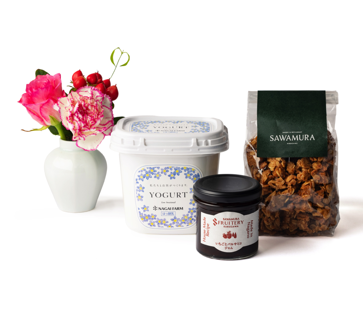 母の日 パングラノーラセット & お花を贈れるギフトチケット